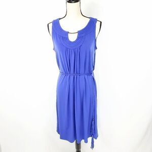 Dana Buchman Tie Waist Sheath Dress